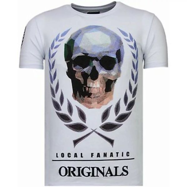 Local Fanatic  T-Shirt Skull Originals Strass günstig online kaufen
