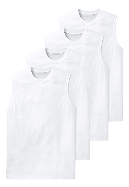 Schiesser Unterhemd 4er Pack Essentials (Spar-Set, günstig online kaufen