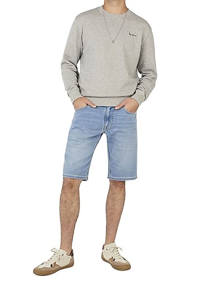 Pepe Jeans Herren Jeans Short SLIM GYMDIGO SHORT TRACK - Slim Fit - Blau Gr günstig online kaufen