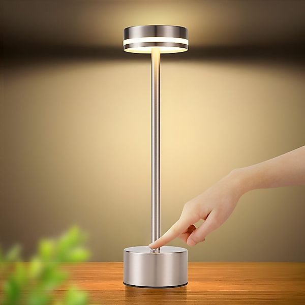 ZMH Tischleuchte Tischlampe Kabellos LED Nachttischlampe günstig online kaufen