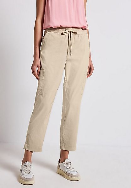 STREET ONE Stoffhose Style Bonny Sommerhose mit elastischem Bund mit Tunnel günstig online kaufen