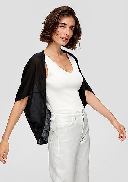 s.Oliver Poncho Tuch Strickponcho aus Lyocell günstig online kaufen