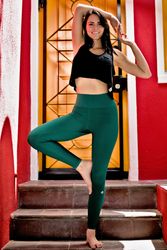 GUGGEN Mountain Seamless Leggings Figurformende Leggings günstig online kaufen