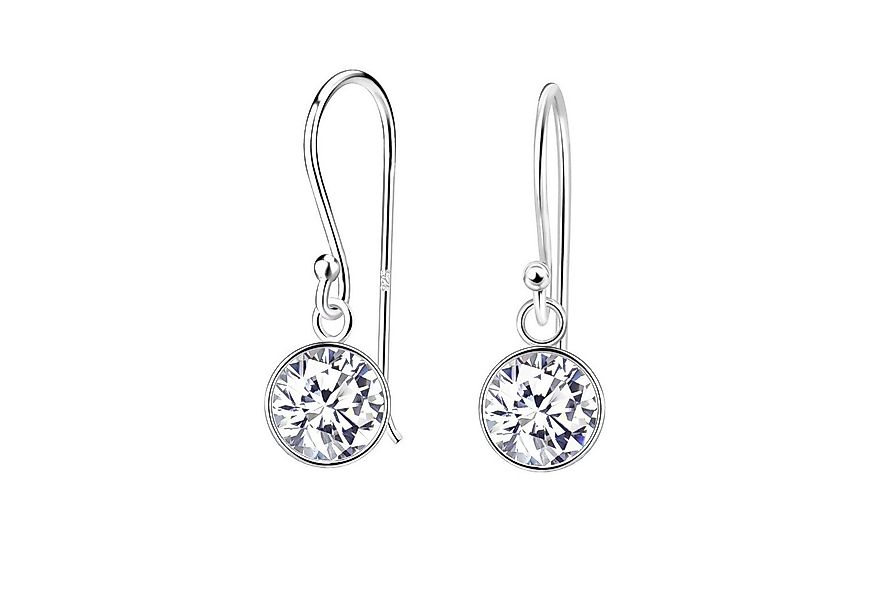 ALEXANDER YORK Paar Ohrhänger Ohrringe Zirkonia, 2-tlg., 925 Sterling Silbe günstig online kaufen