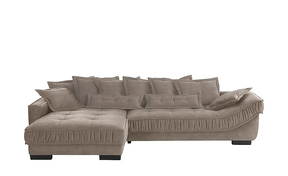 pop Ecksofa Zweifarbig Diwan III ¦ beige ¦ Maße (cm): B: 333 H: 90 T: 202.0 günstig online kaufen