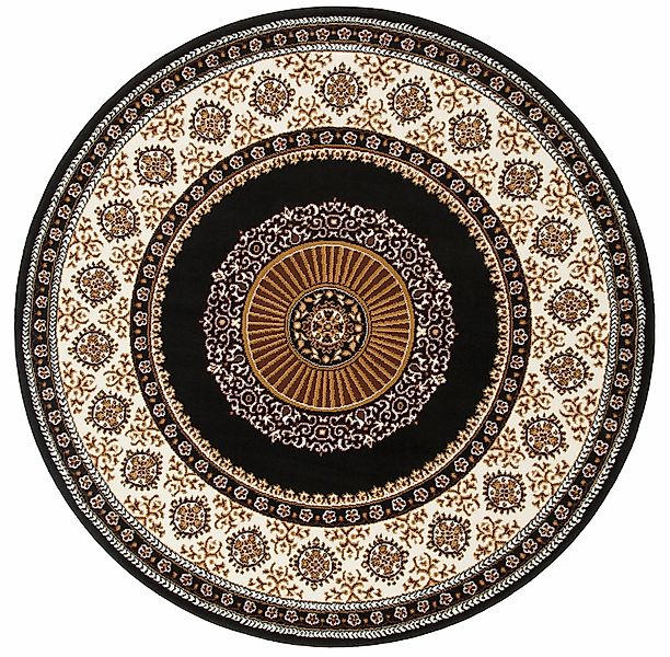 OTTO home Teppich "Shari, Made in Belgium" rund 7 mm Höhe Orient-Dekor, mit günstig online kaufen