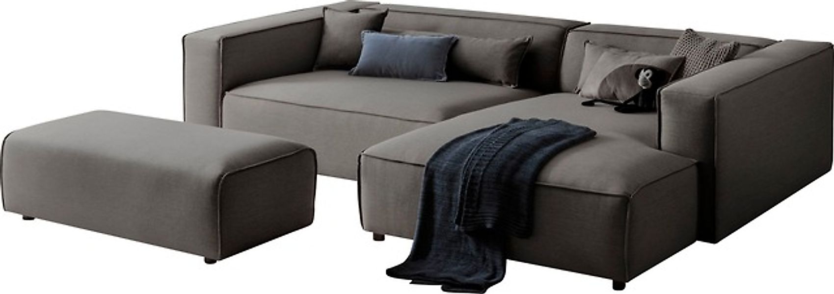 LeGer Home by Lena Gercke Polsterecke »PIARA XXL, L-Form, Schlaffunktion, C günstig online kaufen