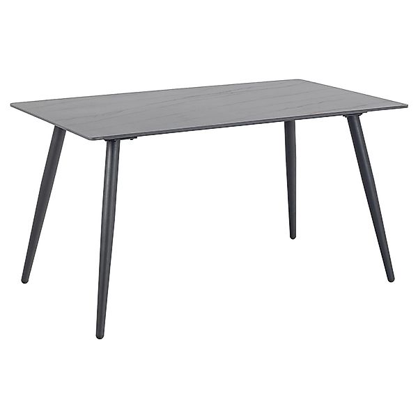 ebuy24 Wicklow Esstisch 80x140cm Schwarz günstig online kaufen