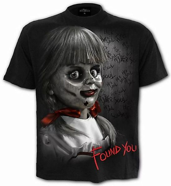 Spiral Print-Shirt Annabelle - Found you Horrorfilm Shirt von Spiral günstig online kaufen