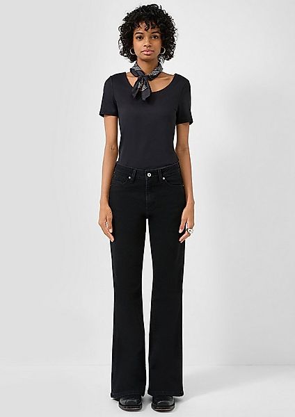 QS Bootcut-Jeans Jeans-Hose REENA Jeans Reena/High Rise/Flared Leg günstig online kaufen