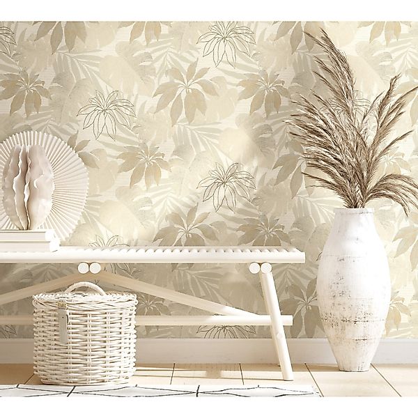Marburg Vliestapete Avalon Dschungel Beige FSC® günstig online kaufen