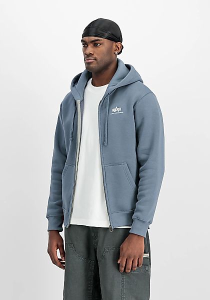 Alpha Industries Kapuzensweatjacke "Basic Zip Hoody SL" günstig online kaufen