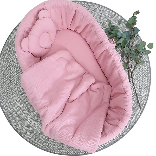 Babymajawelt Babybettwäsche MUSSELIN Ersatz Bett Set günstig online kaufen