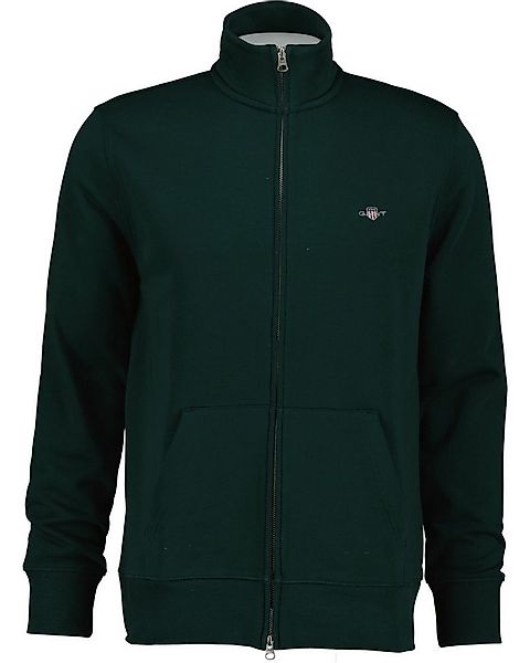 Gant Sweatjacke REG SHIELD FULL ZIP SWEAT mit Logostickerei auf der Brust günstig online kaufen