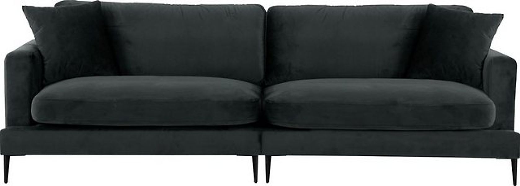 Leonique Big-Sofa "Cozy elegantes Designsofa, Maße B/T/H: 252/97/80 cm", mi günstig online kaufen