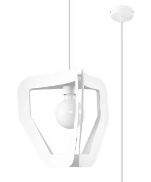 Pendelleuchte Weiß Modern für E27 Metall dekorativ günstig online kaufen