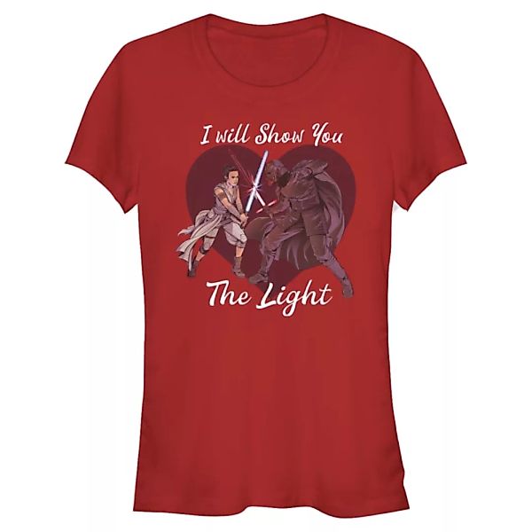 Star Wars - Kylo Ren & Rey The Light - Frauen T-Shirt günstig online kaufen