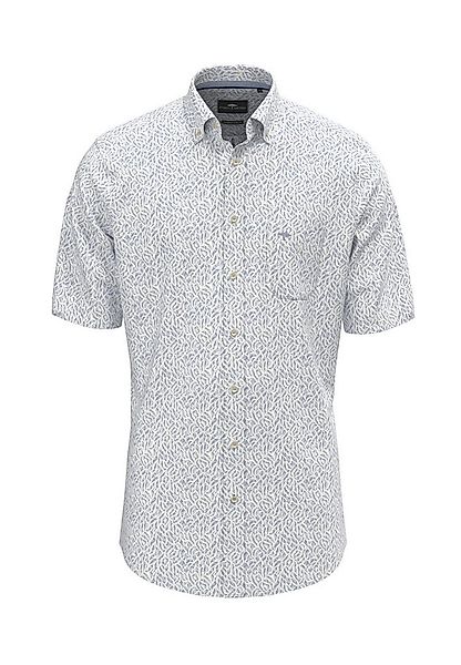 FYNCH-HATTON Kurzarmhemd mit Logo Stickerei günstig online kaufen