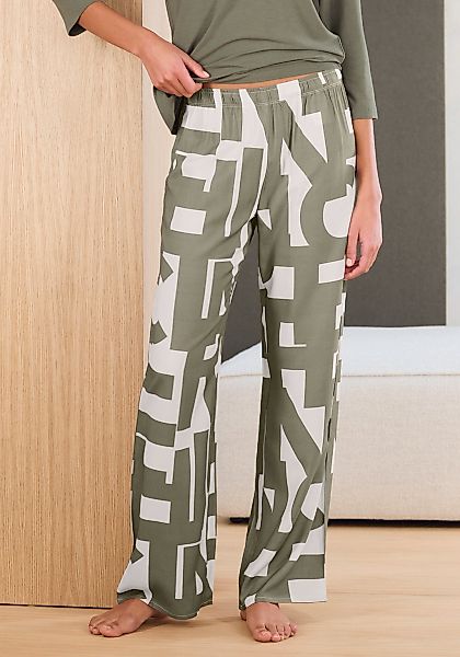 French Connection Pyjamahose, Gewebte Hemdenqualität aus Viskose günstig online kaufen