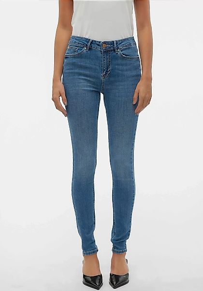 Vero Moda Skinny-fit-Jeans "VMFLASH MR SKINNY JEANS LI347 NOOS" günstig online kaufen