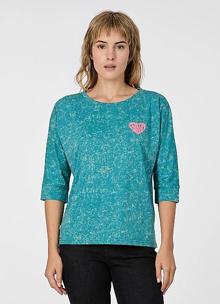 Ragwear 3/4-Arm-Shirt "SHIMONA PRINT" Bequemer Fit mit Herz-Print und ausge günstig online kaufen