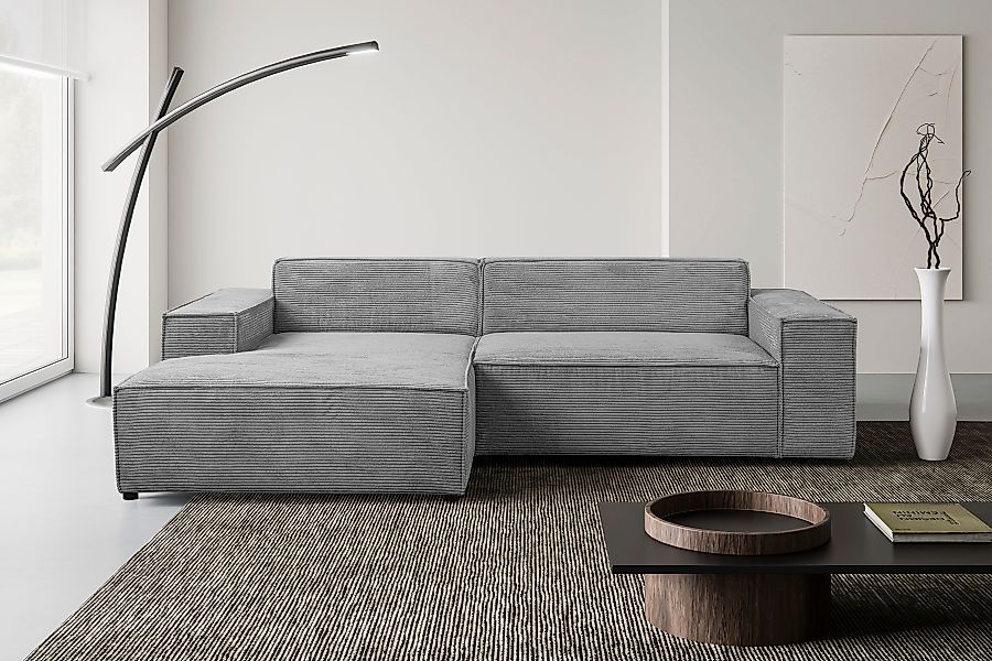 WERK2 Ecksofa »Trento, L-Form, Breite 268 cm« Trento – Sofa mit Eleganz, Ko günstig online kaufen