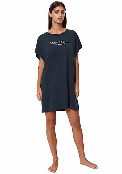 Marc OPolo Nachthemd "Mix & Match Cotton-Woven", mit überschnittenen Schult günstig online kaufen