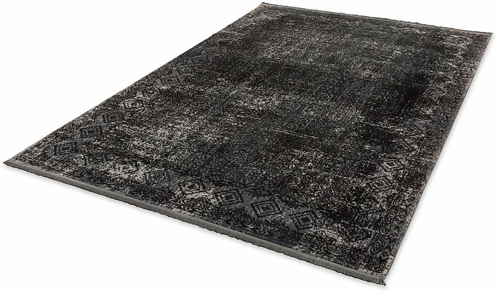 SCHÖNER WOHNEN-Kollektion Teppich "Velvet" rechteckig 7 mm Höhe Viskose, Wo günstig online kaufen
