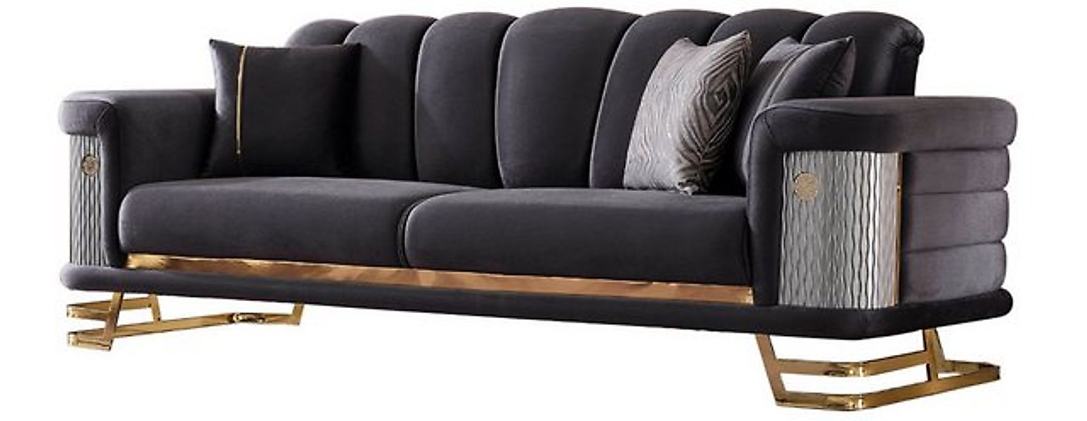 Villa Möbel Polstergarnitur Zeon, (2-tlg), mit Relax-/Bettfunktion durch um günstig online kaufen