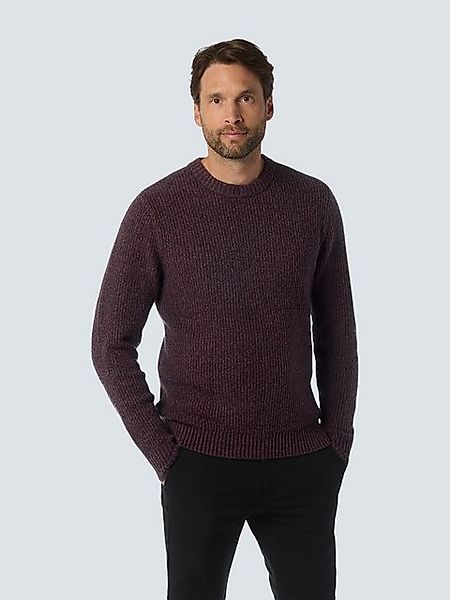 NO EXCESS Strickpullover – Rundhalspullover in Zwei-Farben-Design günstig online kaufen