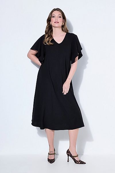 MIAMODA Midikleid Kleid A-Linie Midilänge feine Struktur günstig online kaufen