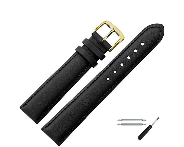 MARBURGER Uhrenarmband 24mm Leder günstig online kaufen