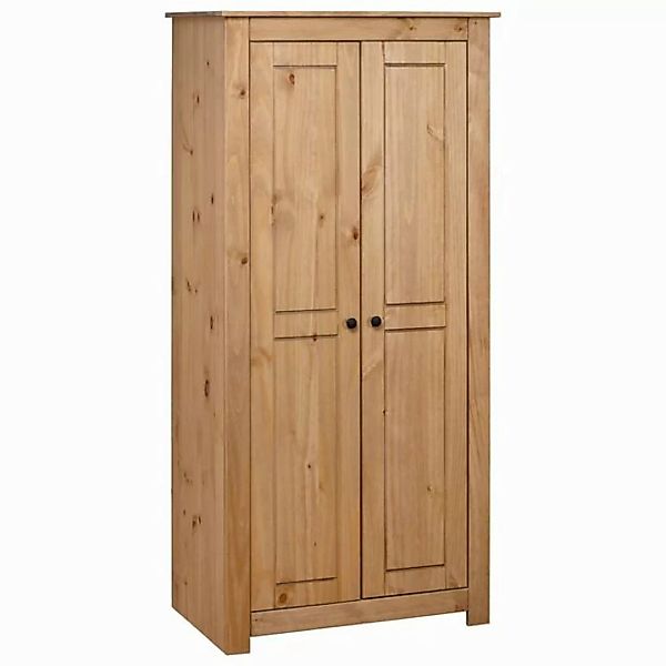 furnicato Kleiderschrank 80x50x171,5 cm Kiefernholz Panama (1-St) günstig online kaufen