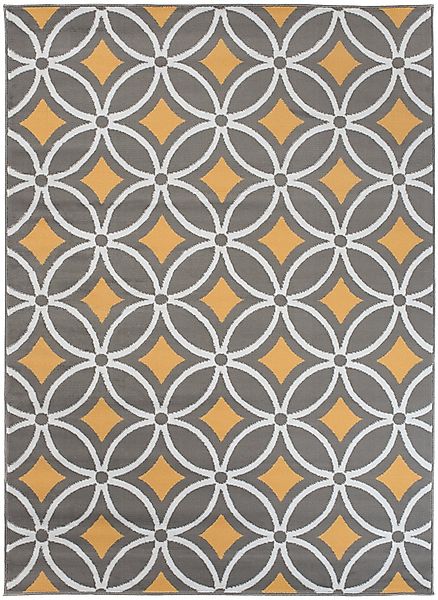 Mazovia Designteppich Modern Teppich Kurzflor Wohnzimmerteppich günstig online kaufen