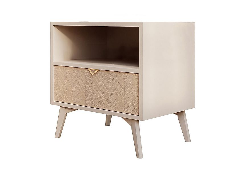 Lookway Nachttisch ALOE Nachtschrank mit Schublade, Breite: 54 günstig online kaufen