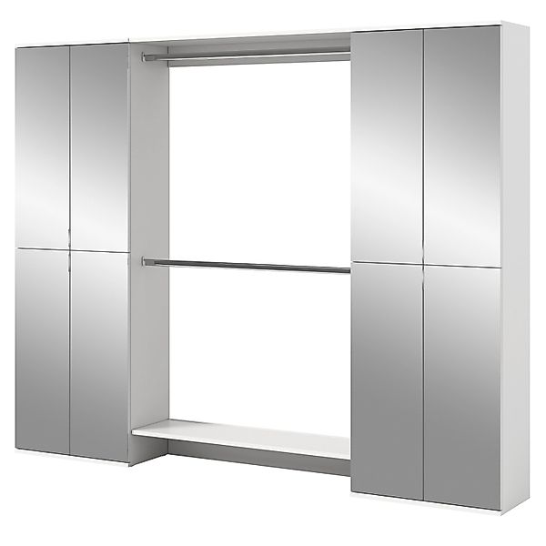 Inn.Furn Garderobenschrank in Weiß 232 cm SystemX günstig online kaufen