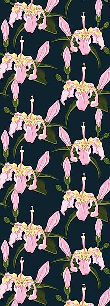 queence Vinyltapete »Hermine« Motiv   bedruckt   botanisch   floral   gemus günstig online kaufen