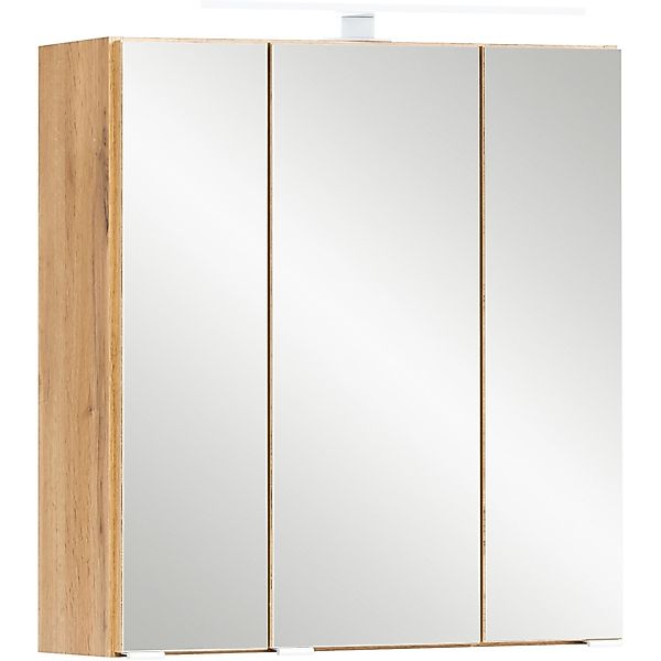 Held Möbel 3D-Spiegelschrank Trient 60 cm Wotaneiche günstig online kaufen