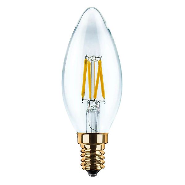 SEGULA LED-Kerzenlampe E14 3W 2.200K Filament klar günstig online kaufen