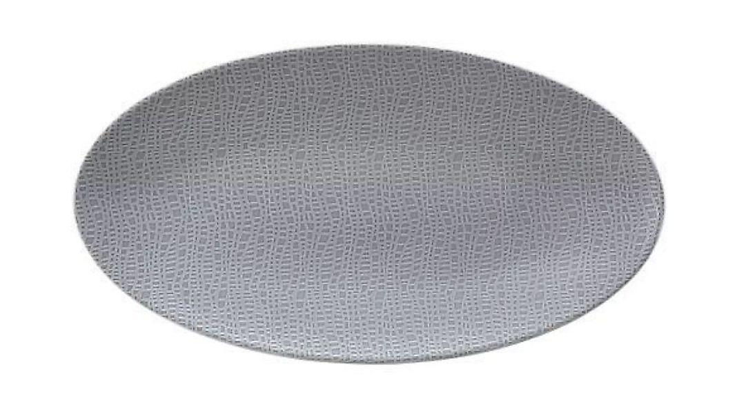 Seltmann Weiden Life Fashion - Elegant Grey Servierplatte oval 33x18 cm günstig online kaufen