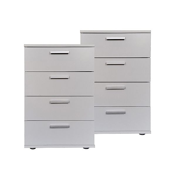 HTI-Living Nachtschrank Nachtkommode 4 Schubladen Nina günstig online kaufen