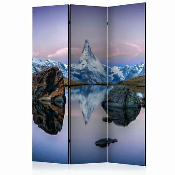 artgeist Paravent Lonely Mountain [Room Dividers] mehrfarbig Gr. 135 x 172 günstig online kaufen