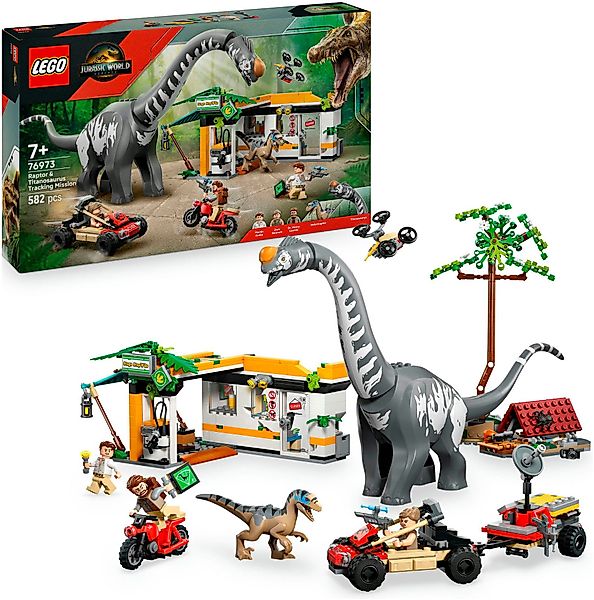 LEGO® Raptor & Titanosaurus: Große Fährtensuche günstig online kaufen