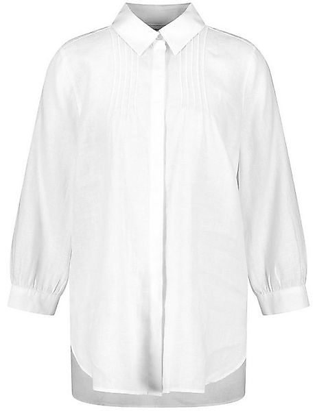 GERRY WEBER Klassische Bluse Longbluse aus Leinen günstig online kaufen