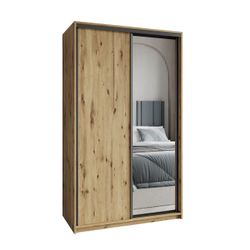 Masseno Schwebetürenschrank TAVI Kleiderschrank mit Spiegel günstig online kaufen