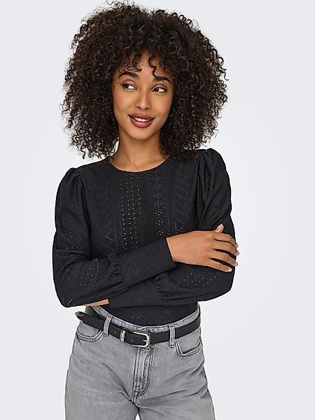 ONLY Blusenshirt ONLSANDRA L/S PUFF TOP günstig online kaufen