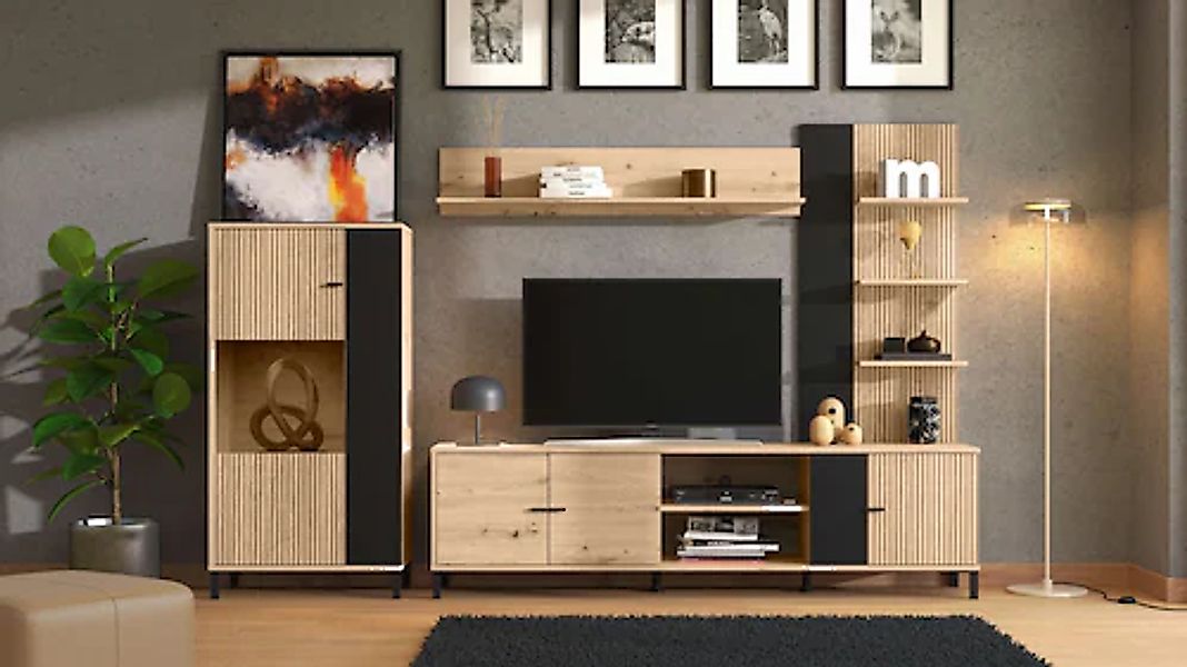 INOSIGN Wohnwand »Avignon, inkl. Highboard, TV-Board, Standregal und Wandre günstig online kaufen