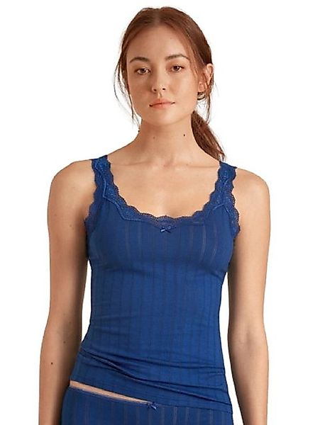 CALIDA Tanktop Calida Etude Toujours Tank Top 12092 sodalite blue (1 Stück, günstig online kaufen