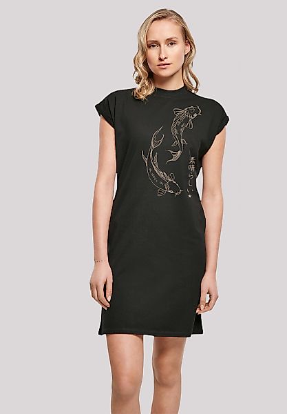 F4NT4STIC Shirtkleid "Koi Karpfen" Ohne Taschen Print günstig online kaufen