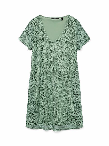 Vero Moda Minikleid "VMMAYA SS V NECK SHORT DRESS JRS VO" günstig online kaufen